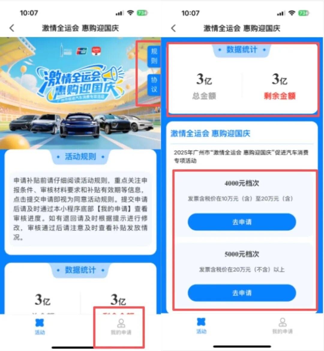 總額3億元！廣州市促進汽車消費專項活動9月15日上線